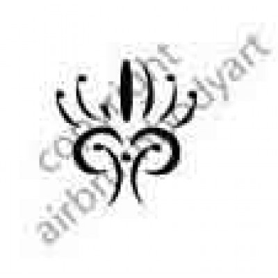 0284 tribal reusable stencil